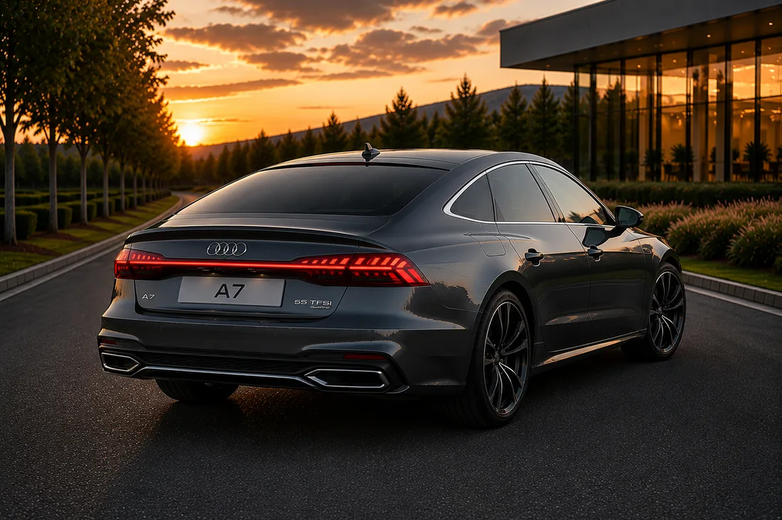 Audi A7 spate
