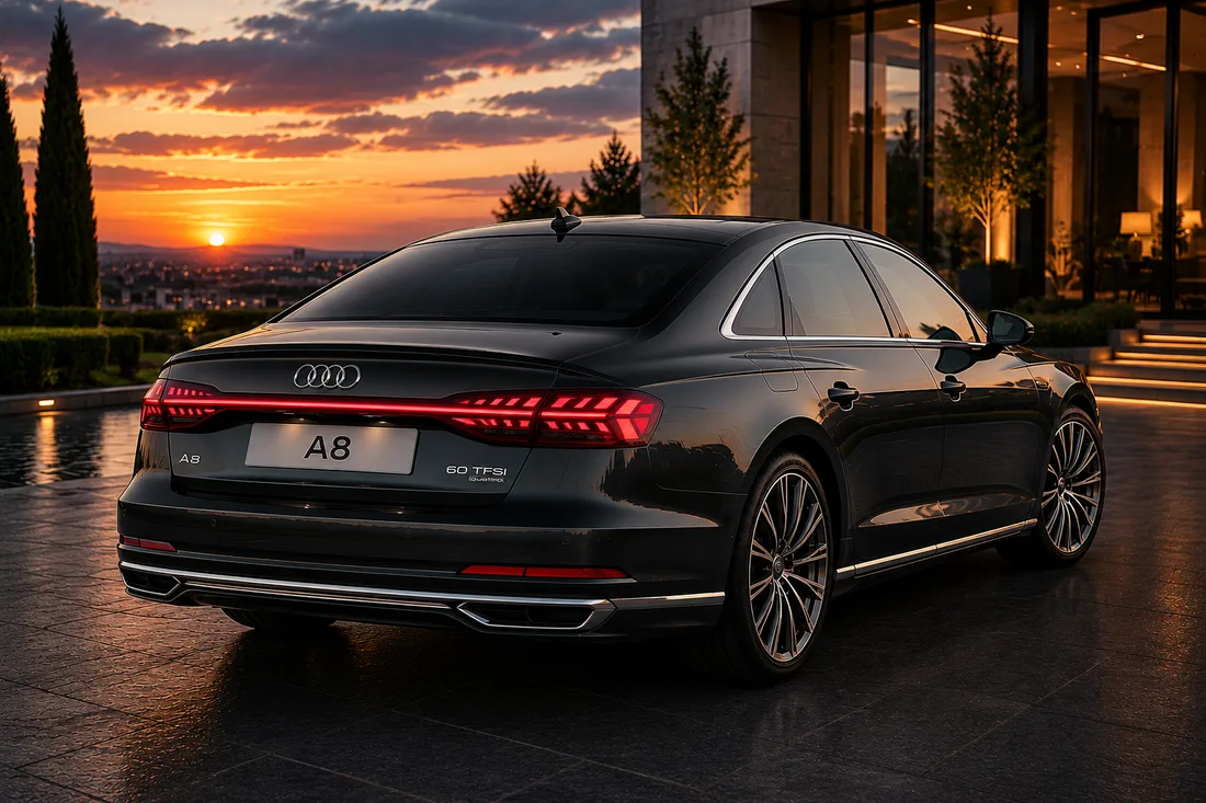 Audi A8 spate