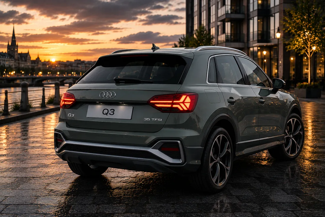 Audi Q3 spate