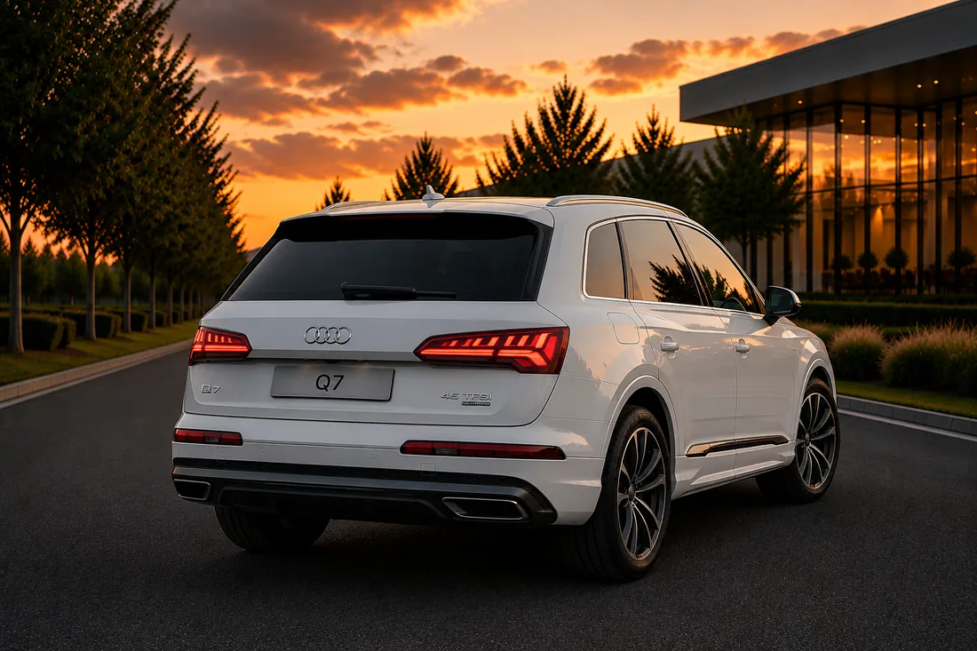 Audi Q7 spate