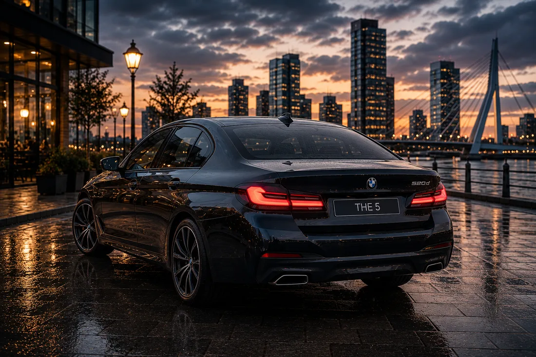 BMW Seria 5 spate