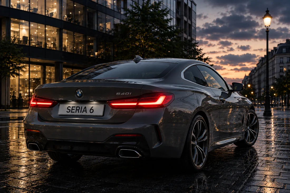 BMW Seria 6 spate