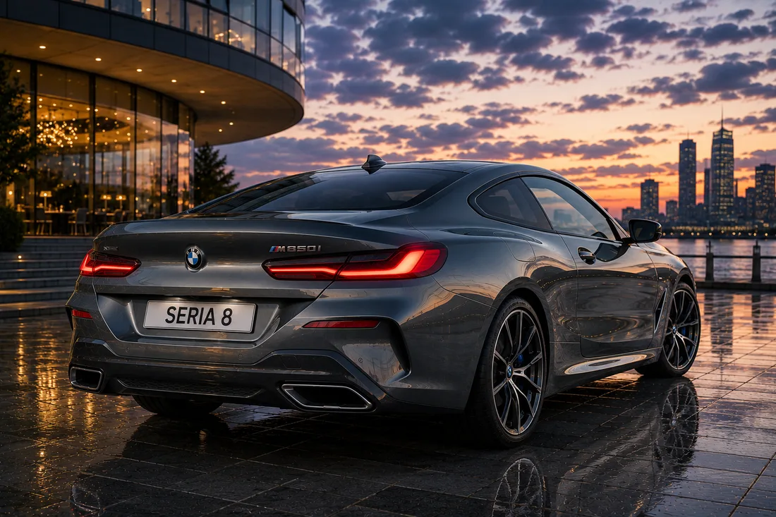 BMW Seria 8 spate