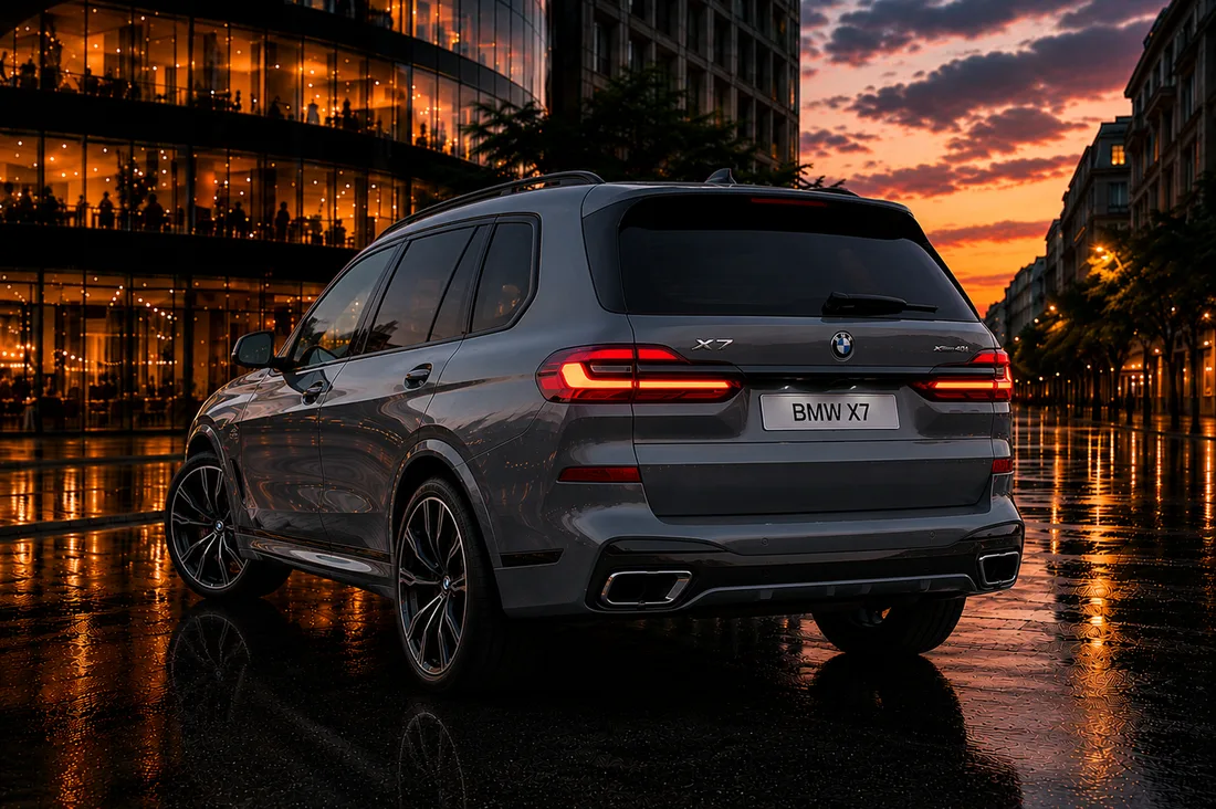 BMW X7 spate