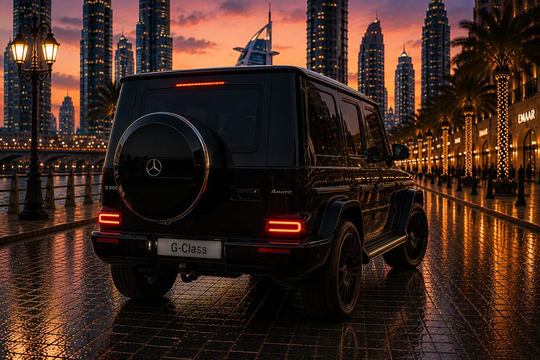 Mercedes-Benz Clasa G spate