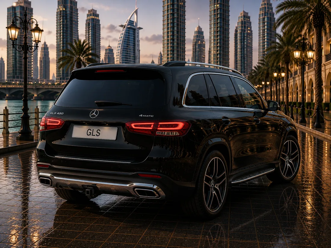 Mercedes-Benz GLS spate