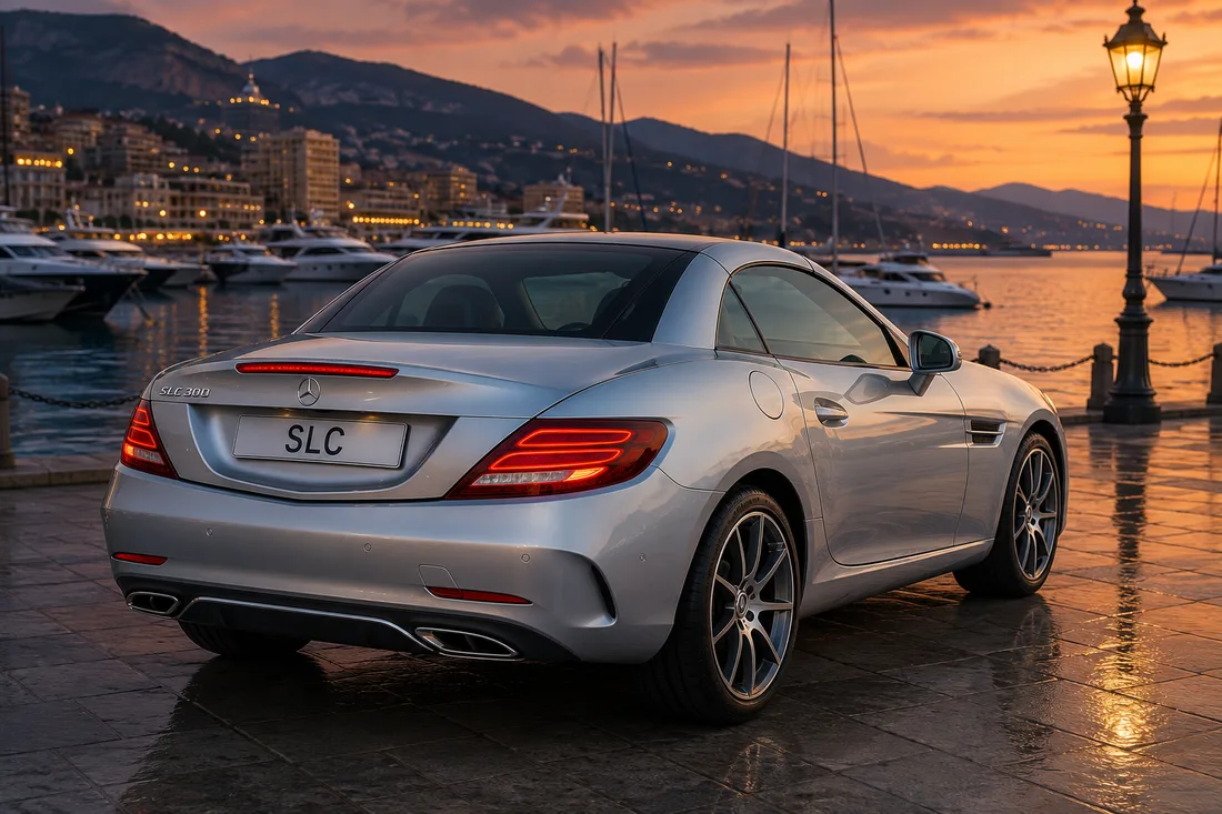 Mercedes-Benz SLC spate
