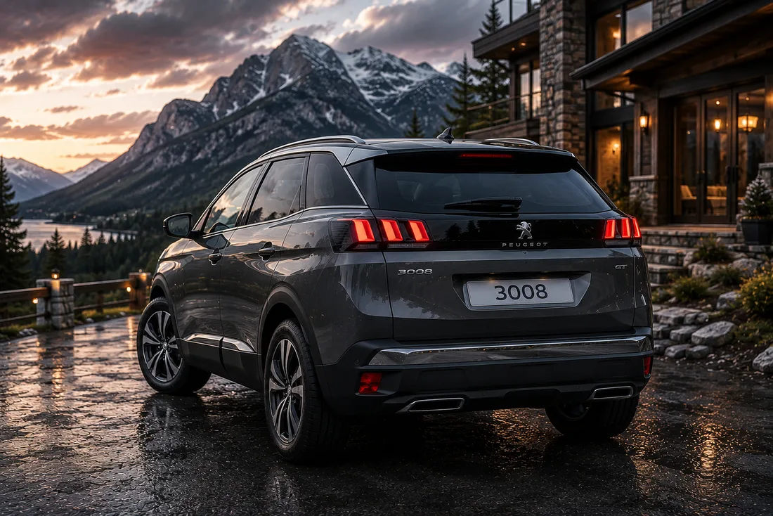 Peugeot 3008 spate